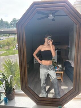Women’s Plaid Tailored Pants